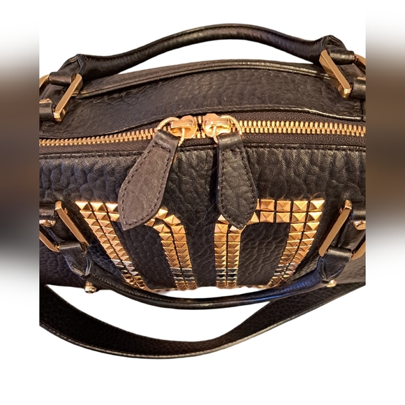 Daks London Studded Leather Shoulder Bag - Picture 8 of 10